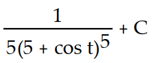 Evaluate the integral.            -  A)      B)      C)      D)      
