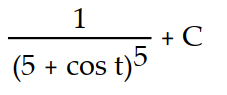 Evaluate the integral.            -  A)      B)      C)      D)      