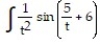 Evaluate the integral.            -  dt A)       B)      C)       D)     
