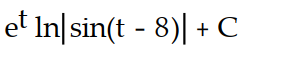 Evaluate the integral.            -  A)      B)       C)       D)      