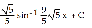 Evaluate the integral.            -  A)       B)      C)      D)      