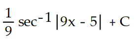 Evaluate the integral.            -  A)       B)      C)      D)      