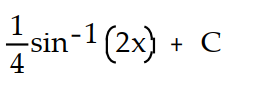 Evaluate the integral.            -  A)      B)      C)      D)     
