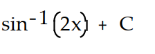 Evaluate the integral.            -  A)      B)      C)      D)     