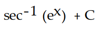 Evaluate the integral.            -  A)       B)      C)       D)      