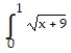 Use the substitution formula to evaluate the integral.  -  dx A)  10   - 27 B)      C)  15   - 15 D)      - 18