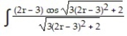 Evaluate the integral by using multiple substitutions.      -  dr A)       B)      C)       D)      