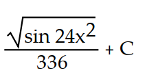 Evaluate the integral by using multiple substitutions.      -  dx A)       B)      C)      D)      