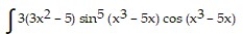 Evaluate the integral by using multiple substitutions.      -  dx A)       B)       C)       D)      