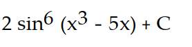 Evaluate the integral by using multiple substitutions.      -  dx A)       B)       C)       D)      