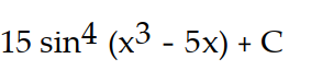 Evaluate the integral by using multiple substitutions.      -  dx A)       B)       C)       D)      