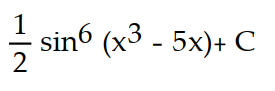 Evaluate the integral by using multiple substitutions.      -  dx A)       B)       C)       D)      