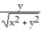 Sketch the vector field in the plane along with its horizontal and vertical components at a representative assortment of points on the circle  x<sup>2</sup> + y<sup>2</sup>  = 4.  -F =   i +   j
