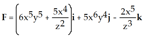 Find the gradient field F of the function f.         -f(x, y, z)  =     +    A)     B)     C)     D)    