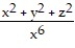 Find the gradient field F of the function f.         -f(x, y, z)  =   A)    B)    C)    D)   
