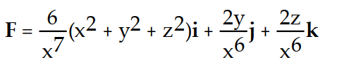 Find the gradient field F of the function f.         -f(x, y, z)  =   A)    B)    C)    D)   