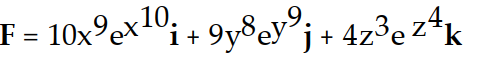 Find the gradient field F of the function f.         -f(x, y, z)  =   A)    B)     C)    D)   
