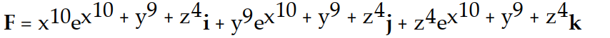 Find the gradient field F of the function f.         -f(x, y, z)  =   A)    B)     C)    D)   