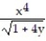  Evaluate the line integral of f(x,y)  along the curve C. -f(x, y)  =   , C: y =   , 0  \le  x  \le  1 A)  1/4 B)  1/5 C)  0 D)  1 