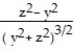 Find the divergence of the field F. -F =   A)    B)  0 C)    D)   