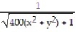  Evaluate the surface integral of G over the surface S. -S is the dome z = 3 - 10   - 10   , z  \neq  0; G(x, y, z)  =   A)  18  \pi  B)  3  \pi  C)  3/10   \pi  D)  18 