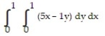 Choose the one alternative that best completes the statement or answers the question. Evaluate the integral -  A)  - 3 B)  2 C)  13 D)  3