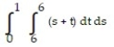 Choose the one alternative that best completes the statement or answers the question. Evaluate the integral -  A)    B)    C)  24 D)  15