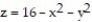 <strong>Find the volume of the indicated region. -the region bounded by the paraboloid and the xy-plane</strong> A) 64 \pi B) 128 \pi C) \pi D) \pi
