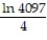 Reverse the order of integration and then evaluate the integral. -  A)  ln 8 - 1 B)    C)  ln 8 D)   