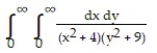 Evaluate the improper integral. -  A)    B)    C)    D)   