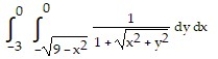 Change the Cartesian integral to an equivalent polar integral, and then evaluate. -  A)    B)    C)    D)   