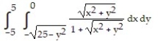Change the Cartesian integral to an equivalent polar integral, and then evaluate. -  A)    B)    C)    D)   