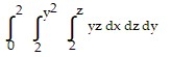 Evaluate the integral. -  A)    B)    C)  -   D)   
