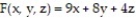 Find the average value of over the given region.   -  over t he rectangular solid in the first octant bounded by the coordinate planes and the planes       ,, A)    B)  58 C)  94 D)  130