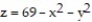  Use cylindrical coordinates to find the volume of the indicated region. -the region enclosed by the paraboloids   and   A)  3888 \pi  B)  2592 \pi  C)  1296 \pi  D)  5184 \pi