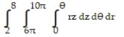 Change the order of integration and evaluate the integral. -  A)  3920   B)      C)  3136   D)     