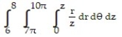  Change the order of integration and evaluate the integral. -  A)  28 \pi  B)  42 \pi  C)  21 \pi  D)  14 \pi