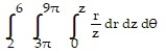 Change the order of integration and evaluate the integral. -  A)  72   B)  32   C)  36   D)  48  