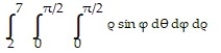  Change the order of integration and evaluate the integral. -  A)    B)     \pi  C)     \pi  D)    