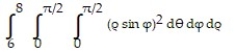  Change the order of integration and evaluate the integral. -  A)     \pi  B)      C)      D)     \pi