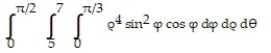  Change the order of integration and evaluate the integral. -  A)     \pi    B)     \pi   C)     \pi   D)     \pi    