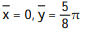 Find the center of mass of the thin rod with the given density function. -Find the center of mass of a thin rod that lies along the first-quadrant portion of the circle   if the density of the rod is   A)   B)   C)   D)   