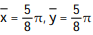 Find the center of mass of the thin rod with the given density function. -Find the center of mass of a thin rod that lies along the first-quadrant portion of the circle   if the density of the rod is   A)   B)   C)   D)   