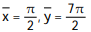  Find the center of mass of a thin plate of constant density covering the given region. -The region bounded by the x-axis and the curve y = 7sin x, 0 \le  x  \le   \pi  A)   B)   C)   D)   