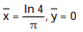 Find the center of mass of a thin plate of constant density covering the given region. -The region in the first and fourth quadrants enclosed by the curves   and   and by the lines   and   A)   B)    C)   D)  