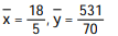 Find the center of mass of a thin plate covering the given region with the given density function. -The region bounded below by the parabola   and above by the line   , with density   A)   B)   C)   D)  