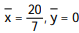 Find the center of mass of a thin plate covering the given region with the given density function. -The region bounded by x =   and the line x = 4, with density  (x)  =   A)   B)   C)   D)  