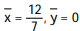 Find the center of mass of a thin plate covering the given region with the given density function. -The region bounded by x =   and the line x = 4, with density  (x)  =   A)   B)   C)   D)  