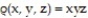 Solve the problem. -Find the center of mass of the rectangular solid of density   defined by   ,   ,   . A)   B)   C)   D)   