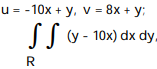 Use the given transformation to evaluate the integral. -  where R is the parallelogram bounded by the lines         A)  756 B)    C)    D)  378